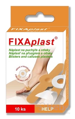 FIXAplast HELP náplasť na pľuzgiere a otlaky