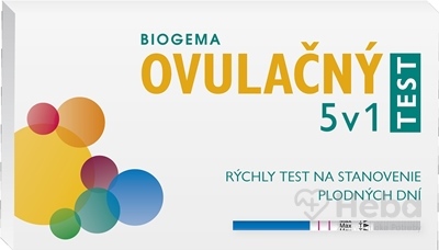 BIOGEMA OVULAČNÝ TEST 5 v 1