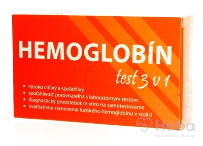 BIOGEMA HEMOGLOBÍN TEST 3v1