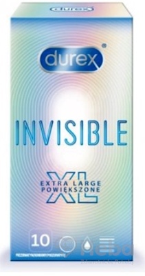 DUREX INVISIBLE XL