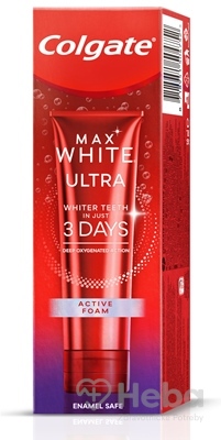 COLGATE MAX WHITE ULTRA AKTÍVNA PENA