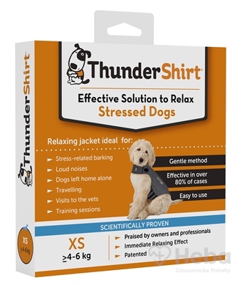 ThunderShirt Upokojujúca vesta pre psy, XS
