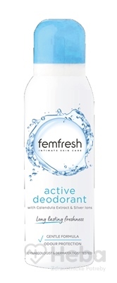 Femfresh Active Intímny deodorant