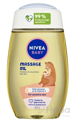 NIVEA BABY Upokojujúci masážny olej