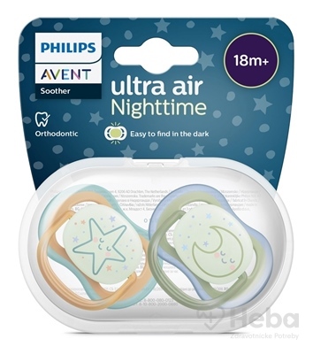 AVENT CUMLÍK Ultra air 18m+ nočný