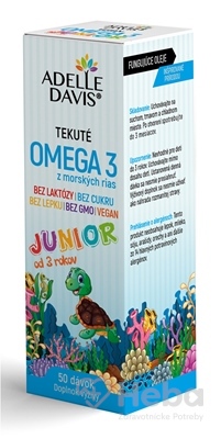 Adelle Davis OMEGA 3 z morských rias JUNIOR