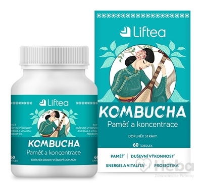 Liftea KOMBUCHA Pamäť a koncentrácia