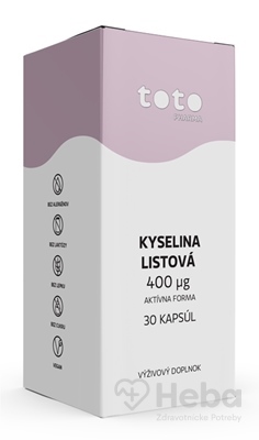 TOTO KYSELINA LISTOVÁ ACTIVE 400 μg