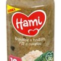 Hami príkrm Brokolica s hovädzím, ryžou a cuketou