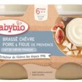 BabyBIO Brassé Z kozieho mlieka Hruška figa