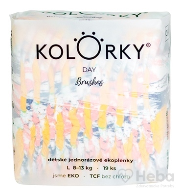 KOLORKY DAY Štetce L