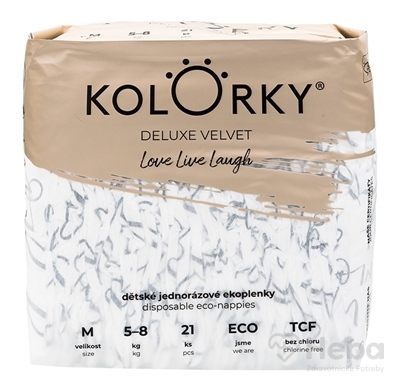 KOLORKY DELUXE VELVET - Love Live Laugh - M