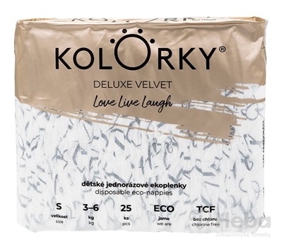 KOLORKY DELUXE VELVET - Love Live Laugh - S