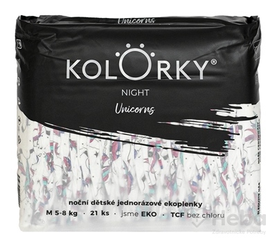 KOLORKY NIGHT Jednorožci M