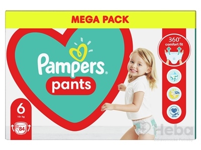 PAMPERS Active PANTS BOX 6 (MEGA PACK)