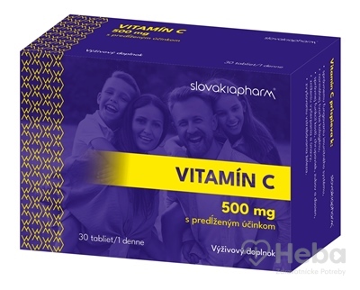 Slovakiapharm VITAMÍN C 500 mg