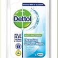 Dettol antibakteriálne obrúsky na povrchy