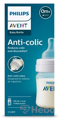 AVENT FĽAŠA Anti-colic 125 ml