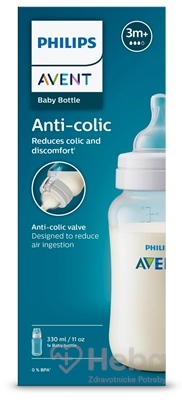 AVENT FĽAŠA Anti-colic 330 ml