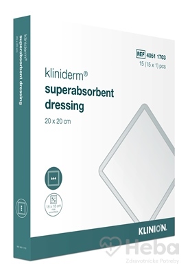 Kliniderm superabsorbent dressing