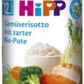 HiPP BIO Zeleninové rizoto s morčacím mäsom