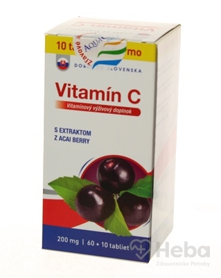 Dobré z SK Vitamín C 200 mg príchuť ACAI