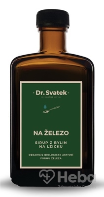 Dr.Svatek SIRUP z bylín NA ŽELEZO