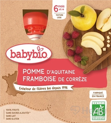 BabyBIO Jablko malina