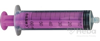 D-3NTERAL ENTERAL SYRINGE 60ML SINGLE USE ENFIT