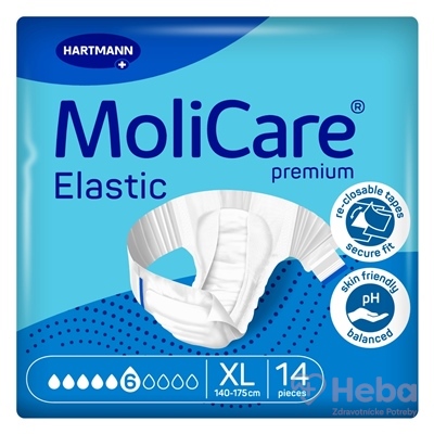 MoliCare Premium Elastic 6 kvapiek XL