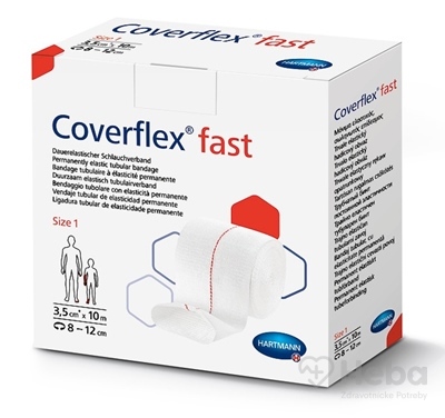 Coverflex fast elastický hadicový obväz