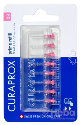 CURAPROX CPS 08 prime refill ružová