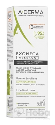 A-DERMA EXOMEGA ALLERGO Emolienčný balzam