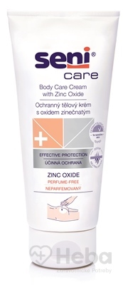 Seni Care Ochranný telový krém s oxidom zinočnatým