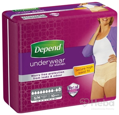 DEPEND MAXIMUM S/M pre ženy
