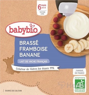BabyBIO Brassé Malina banán
