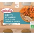BabyBIO Mrkva a tekvica s pstruhom