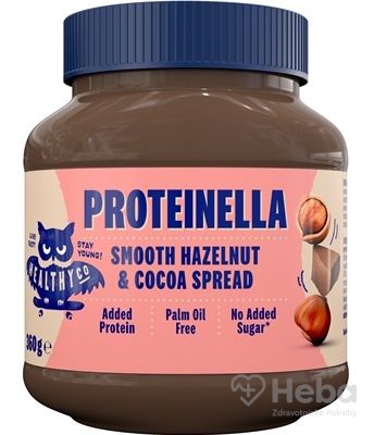 HealthyCo PROTEINELLA Lieskový oriešok, čokoláda