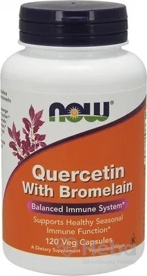 NOW FOODS Quercetin+Bromelain