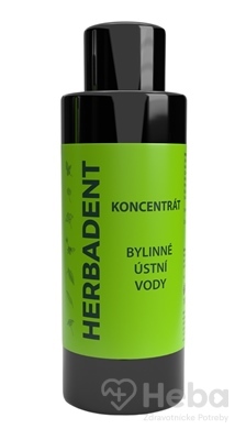 HERBADENT Original Koncentrát Bylinná ÚSTNA VODA