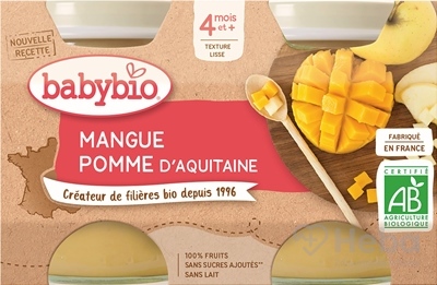 BabyBIO Mango jablko