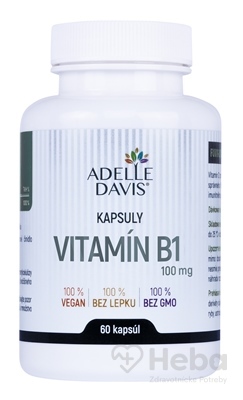Adelle Davis VITAMÍN B1, tiamín 100 mg