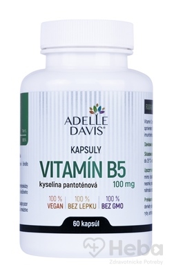 Adelle Davis VITAMÍN B5, kys. pantoténová 100 mg