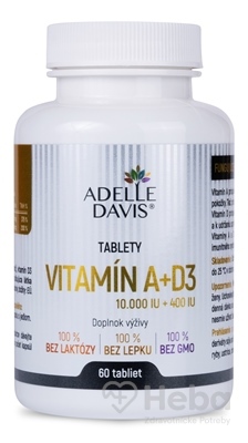 Adelle Davis VITAMÍN A+D3
