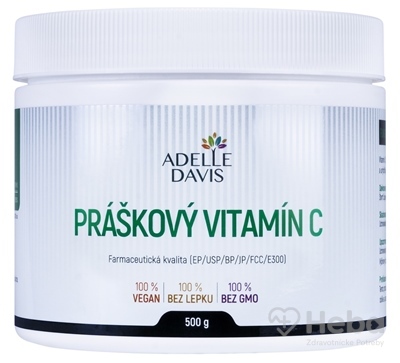 Adelle Davis Práškový VITAMÍN C