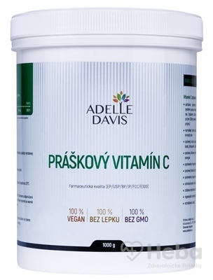 Adelle Davis Práškový VITAMÍN C
