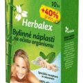 Herbalex Bylinné náplasti na očistu organizmu