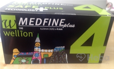 Wellion MEDFINE plus PENNEEDLES 4 mm, 32G