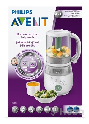 AVENT Parný HRNIEC A MIXÉR 4v1