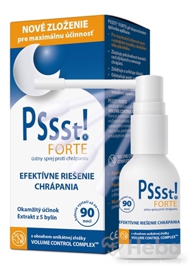 Pssst! FORTE ústny sprej proti chrápaniu